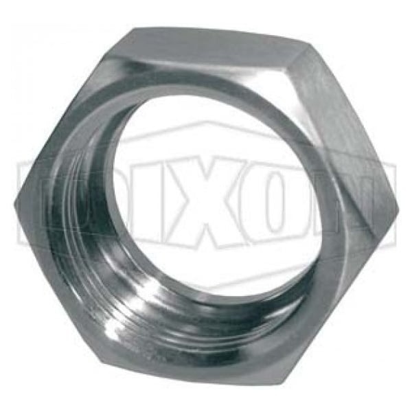 Dixon Union Hex Nut, 1-1/2 in Nominal, Beveled Seat, 0.968 in Thickness, 2.406 in Hex, 400 psi, 304 SS, Do 13H-G150 - main